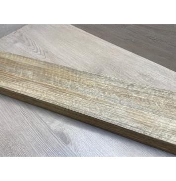 Корина Белая (Лимба-Офрам) Волнистая заготовка сквозного грифа электрогитары Радиал АА Волна АА 50х(51-22-51)х1080 мм (из 3х частей)-16