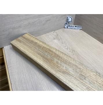 Корина Белая (Лимба-Офрам) Волнистая заготовка сквозного грифа электрогитары Радиал АА Волна АА 50х(51-22-51)х1080 мм (из 3х частей)-17