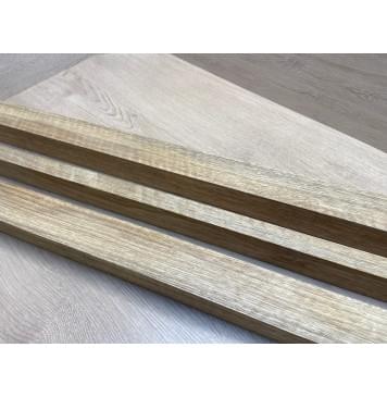 Корина Белая (Лимба-Офрам) Волнистая заготовка сквозного грифа электрогитары Радиал АА Волна АА 50х(51-22-51)х1080 мм (из 3х частей)-1