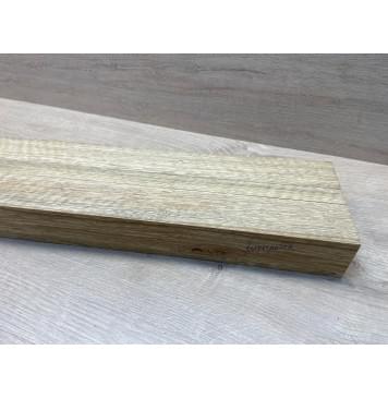 Корина Белая (Лимба-Офрам) Волнистая заготовка сквозного грифа электрогитары Радиал АА Волна АА 50х(51-22-51)х1080 мм (из 3х частей)-9