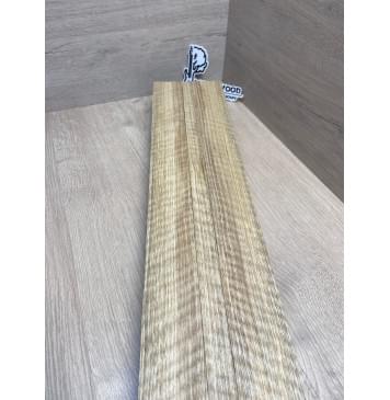 Корина Белая (Лимба-Офрам) Волнистая заготовка сквозного грифа Радиал АА Волна АА 50х(54-22-54)х1080 мм, из 3х частей, (УЦЕНКА - сучки)-2