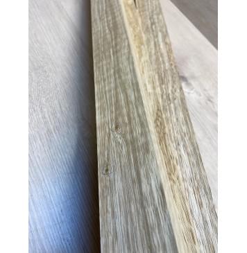 Корина Белая (Лимба-Офрам) Волнистая заготовка сквозного грифа Радиал АА Волна АА 50х(54-22-54)х1080 мм, из 3х частей, (УЦЕНКА - сучки)-3