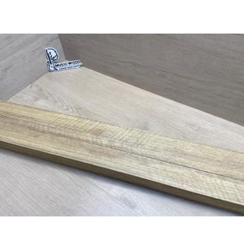 Корина Белая (Лимба-Офрам) Волнистая заготовка сквозного грифа Радиал АА Волна АА 50х(54-22-54)х1080 мм, из 3х частей-8