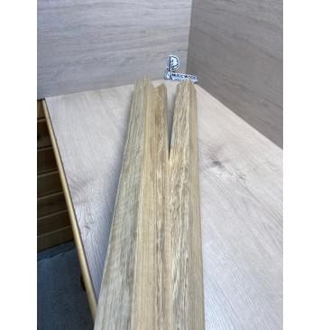 Корина Белая (Лимба-Офрам) Волнистая заготовка сквозного грифа Радиал АА Волна АА 50х(54-22-54)х1080 мм, из 3х частей-1