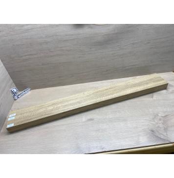 Корина Белая (Лимба-Офрам) Волнистая заготовка сквозного грифа Радиал АА Волна АА 50х(54-22-54)х1080 мм, из 3х частей-2