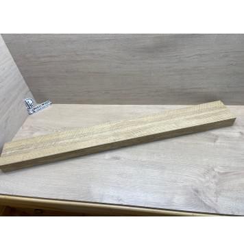 Корина Белая (Лимба-Офрам) Волнистая заготовка сквозного грифа Радиал АА Волна АА 50х(54-22-54)х1080 мм, из 3х частей-3