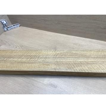 Корина Белая (Лимба-Офрам) Волнистая заготовка сквозного грифа Радиал АА Волна АА 50х(54-22-54)х1080 мм, из 3х частей-6