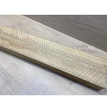 Корина Белая (Лимба-Офрам) Волнистая заготовка сквозного грифа Радиал АА Волна АА 50х(54-22-54)х1080 мм, из 3х частей-9