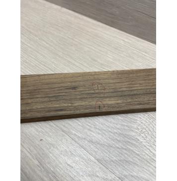 Овенгкол заготовка накладки для электрогитары Радиал АА 8,7х64-54х580 мм (УЦЕНКА - червоточины)-9