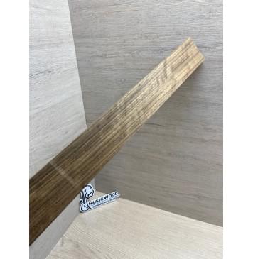 Овенгкол заготовка накладки для электрогитары Радиал АА 8,7х64-54х580 мм (УЦЕНКА - червоточины)-1