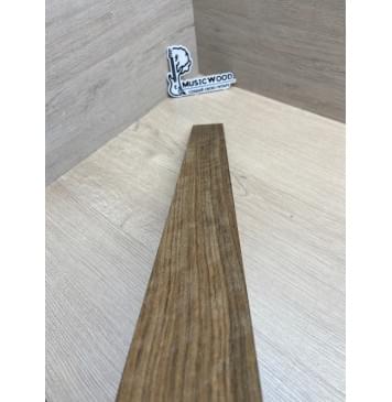 Овенгкол заготовка накладки для электрогитары Радиал АА 8,7х64-54х580 мм (УЦЕНКА - червоточины)-3