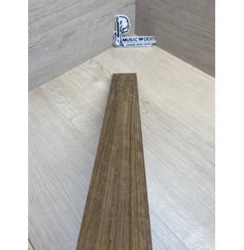 Овенгкол заготовка накладки для электрогитары Радиал ААА 8,7х62-57х580 мм-11