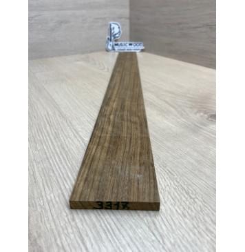 Овенгкол заготовка накладки для электрогитары Радиал ААА 8,7х65-55х580 мм-9