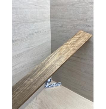 Овенгкол заготовка накладки для электрогитары Радиал ААА 8,7х65-55х580 мм-4