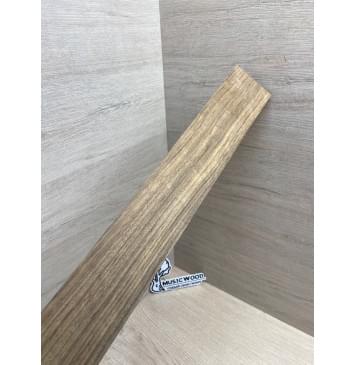 Овенгкол заготовка накладки для электрогитары Радиал ААА 8,7х65-55х580 мм-5