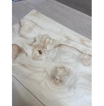 Клён Американский Каповый заготовка на топ Смешанный АА Кап ААА 10х170х465 мм - 2 шт. (книжкой)-1