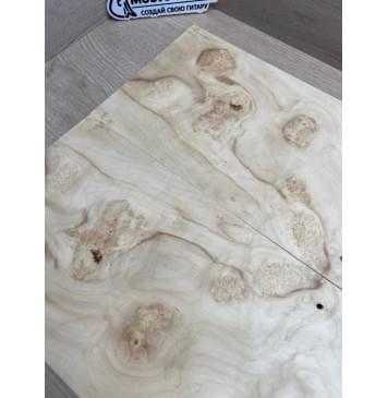 Клён Американский Каповый заготовка на топ Смешанный АА Кап ААА 10х170х465 мм - 2 шт. (книжкой)-5