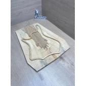 Клён Американский Spalted Волнистый заготовка на тор Тревел гитары Смешанный АА Волна ААА 10х162-140-115х420-405 мм, 2 шт, книжкой (УЦЕНКА - гнилостные поражения древесины, под стабилизацию или работу с порозаполнителями)