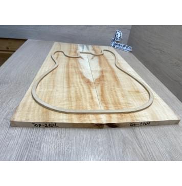 Клён Американский Ashleaf заготовка на топ Смешанный ААА 14х187-157х570 мм 2 шт, книжкой-12