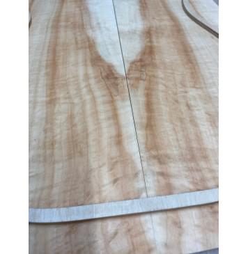 Клён Американский Ashleaf заготовка на топ Смешанный ААА 14х187-157х570 мм 2 шт, книжкой-13