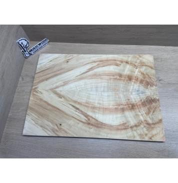 Клён Американский Ashleaf заготовка на топ Смешанный АА Волна АА 10х180х515 мм 2 шт, книжкой-1