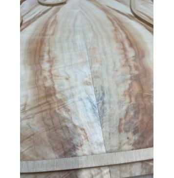 Клён Американский Ashleaf заготовка на топ Смешанный АА Волна АА 10х180х515 мм 2 шт, книжкой-6