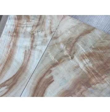 Клён Американский Ashleaf заготовка на топ Смешанный АА Волна АА 10х180х515 мм 2 шт, книжкой-9