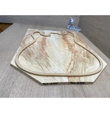 Клён Американский Ashleaf заготовка на топ Смешанный ААААА Волна ААА 8х180-77х495-410 мм 2 шт, книжкой Клён Американский Ashleaf заготовка на топ Смешанный ААААА Волна ААА 8х180-77х495-410 мм 2 шт, книжкой-11
