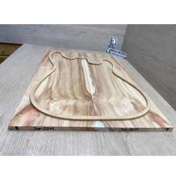 Клён Американский Ashleaf заготовка на топ Смешанный АА 11х180х520 мм 2 шт, книжкой-5