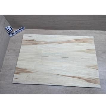 Клён Американский заготовка на топ Смешанный ААА 10х184х550 мм, 2 шт, книжкой-6