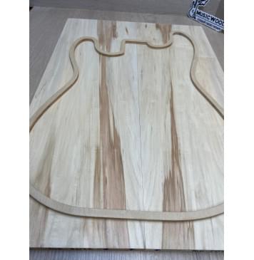 Клён Американский заготовка на топ Смешанный ААА 10х184х550 мм, 2 шт, книжкой-4