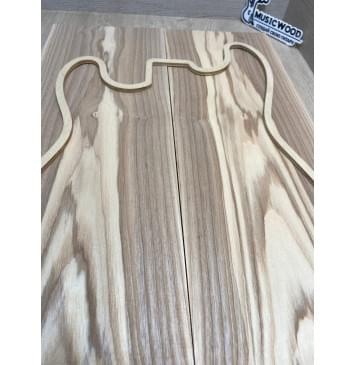 Ясень Белый Оливковый заготовка на топ Тангент АА 15х178х540 мм, 2 шт., книжкой-4