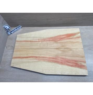 Клён Американский Ashleaf заготовка на топ Смешанный АAА 22х180-130х520 мм 2 шт, книжкой-7