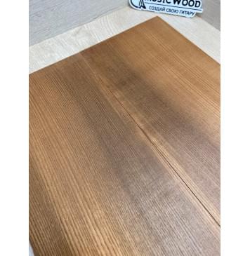 Ясень Печёный 180 гр заготовка на топ Радиал ААА 17х155х475 мм, 2 шт, книжкой-7