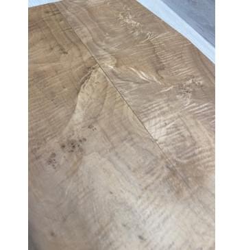 Клён Печёный 180 гр Волнистый заготовка на топ Смешанный ААА Волнистый АА 10х174-146х455, 2 шт., книжкой-1