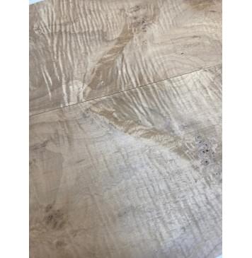 Клён Печёный 180 гр Волнистый заготовка на топ Смешанный ААА Волнистый АА 10х174-146х455, 2 шт., книжкой-6