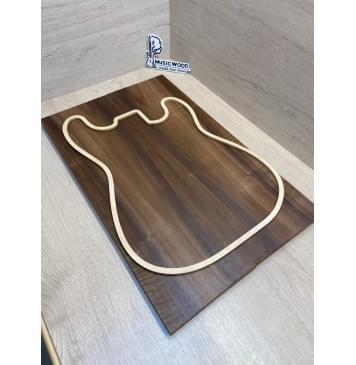 Орех Грецкий Печёный 180 гр заготовка на топ Тангент А 18х172х550 мм (2 шт книжкой)-0