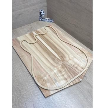 Клён Американский Ashleaf заготовка на топ Смешанный АА 10х180х490-445 мм 2 шт, книжкой-0