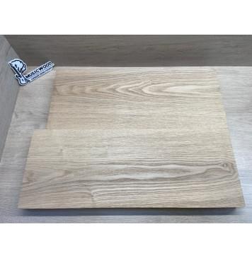 Ясень Дальневосточный Лёгкий заготовка корпуса Тангент А 47х217х575-535 мм, 532 кг/м3, 2 шт (уценка - сучки)-7