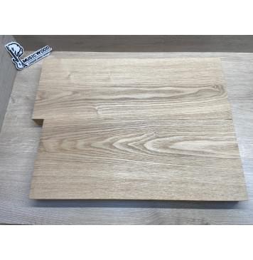 Ясень Дальневосточный Лёгкий заготовка корпуса Тангент А 47х217х575-535 мм, 532 кг/м3, 2 шт (уценка - сучки)-10