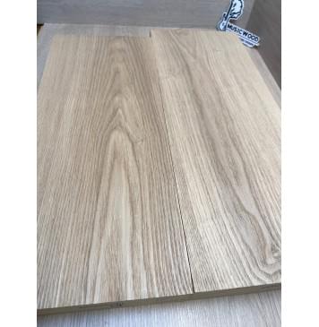 Ясень Дальневосточный Лёгкий заготовка корпуса Тангент А 47х217х575-535 мм, 532 кг/м3, 2 шт (уценка - сучки)-12