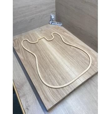 Ясень Дальневосточный Заготовка корпуса Смешанный ААА 46х210х550-525 мм, 2 шт, 667 кг/м3-0