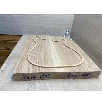 Ясень Дальневосточный Заготовка корпуса Смешанный ААА 46х210х550-525 мм, 2 шт, 667 кг/м3-10