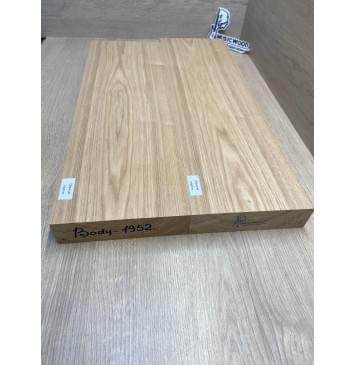 Ясень Дальневосточный Заготовка корпуса ТангентААА 45,5х171х565-540 мм, 2 шт, 623 кг/м3-9