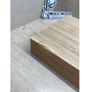 Ясень Дальневосточный Лёгкий заготовка корпуса Тангент А 49,5х175х555-545 мм, 573 кг/м3, 2 шт-5