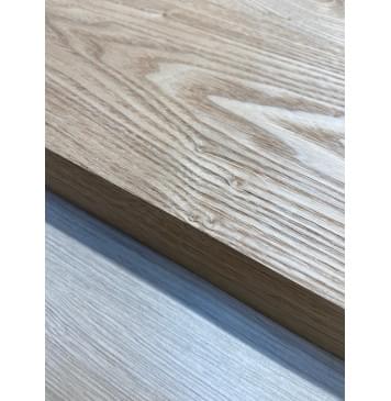 Ясень Дальневосточный Заготовка корпуса Тангент А 49х163х545-520 мм, 2 шт, 631 кг/м3 (уценка - сучки)-1