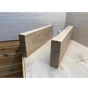 Ясень Дальневосточный Заготовка корпуса Тангент А 49х163х545-520 мм, 2 шт, 631 кг/м3 (уценка - сучки)-4