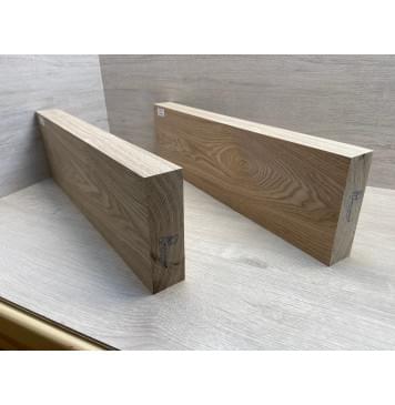 Ясень Дальневосточный Заготовка корпуса Тангент А 49х163х545-520 мм, 2 шт, 631 кг/м3 (уценка - сучки)-8