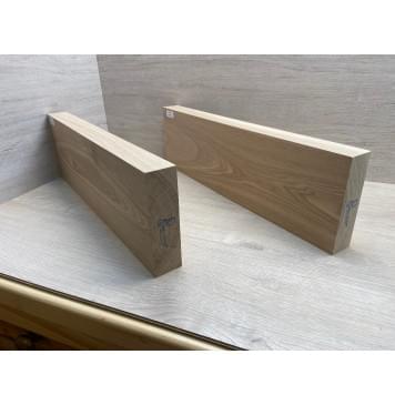 Ясень Дальневосточный Лёгкий заготовка корпуса Тангент АА 46х165х550-515 мм, 589 кг/м3, 2 шт-12