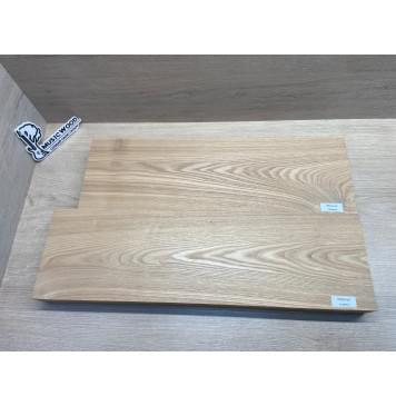 Ясень Дальневосточный Заготовка корпуса Тангент АА 48,5х164х560-515 мм, 2 шт, 670 кг/м3-2